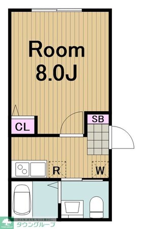 (仮称)港北区岸根町アパートの物件間取画像